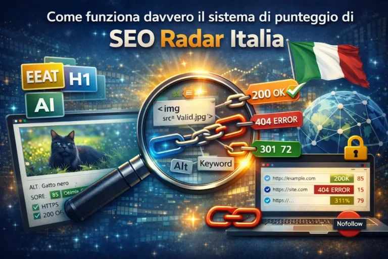 Modalità Competitiva 2026 è la modalità predefinita di SEO Radar Italia
