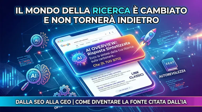 Scopri come ottimizzare il tuo sito per le AI Overviews di Google e per la Generative Engine Optimization