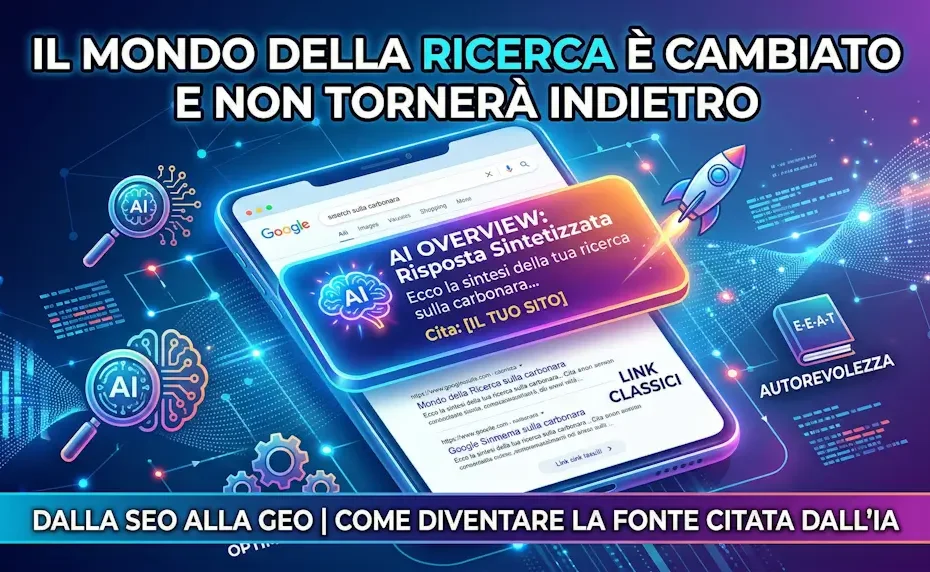 Scopri come ottimizzare il tuo sito per le AI Overviews di Google e per la Generative Engine Optimization